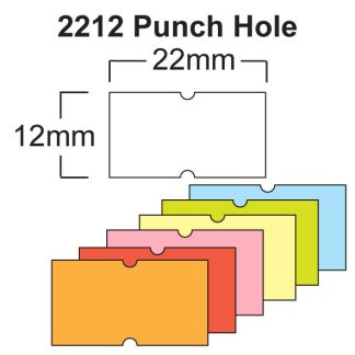CT1 22 x 12mm Price Gun Labels Category image