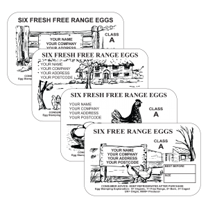 egg & poultry labels
