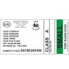 6x3 Outer Case Label Green Small - Standard Danro Design