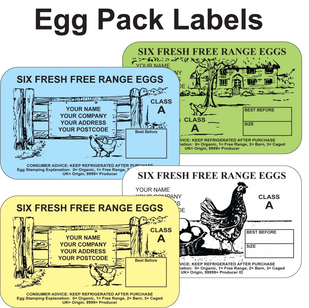 Egg & Poultry Labels - Outer case & packing case labels | Danro