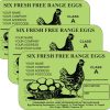 PL3 Egg Box Labels Design design in Green