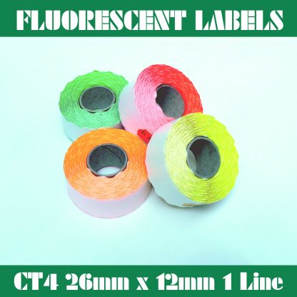 Flourescent-Labels-CT4-26mm-x-12mm-Red-Orange-Yellow-Green