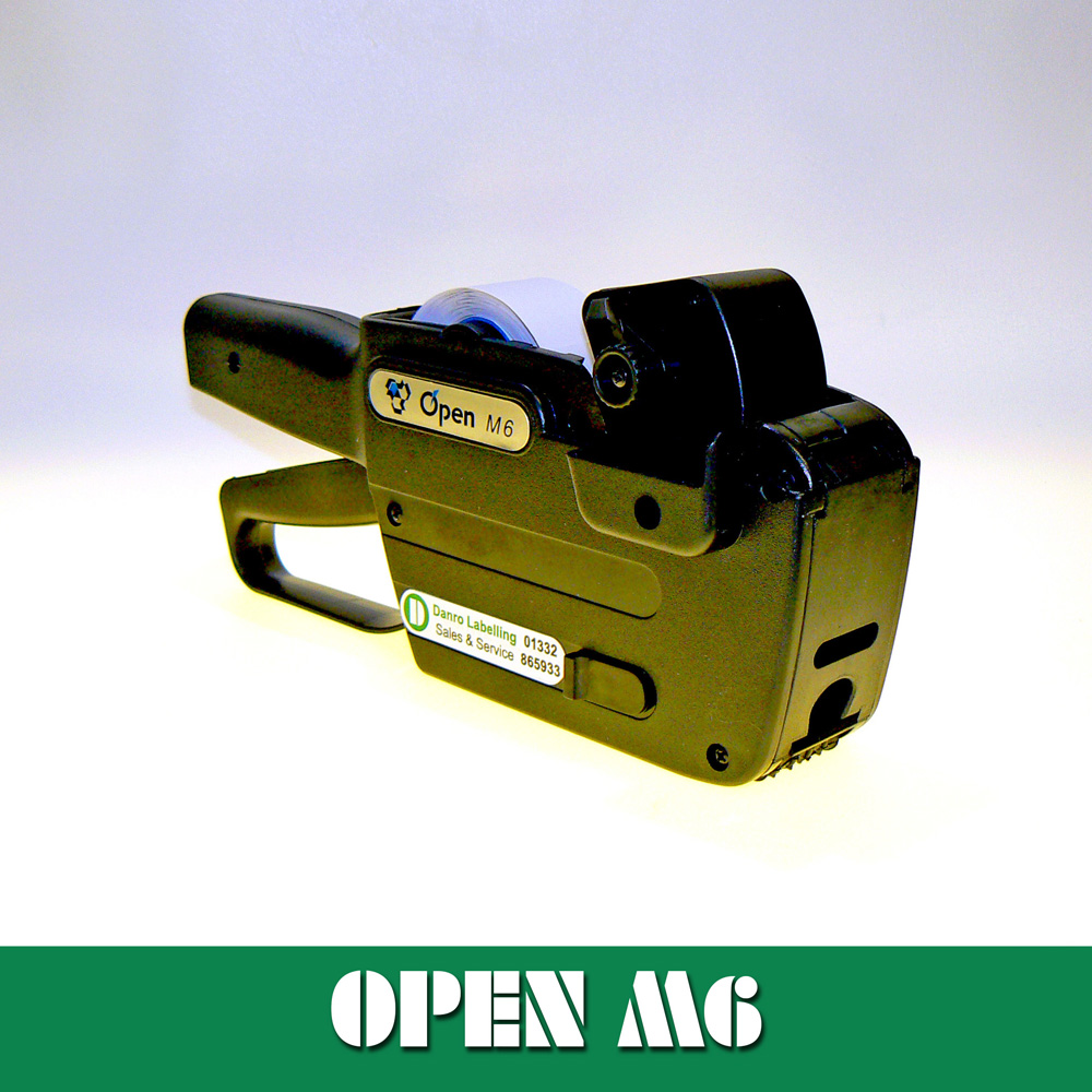 Open Data M6 Labelling Gun Ink Rollers Pack of 1 