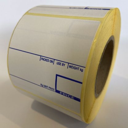 CAS 58 x 60mm Printed Scale Labels