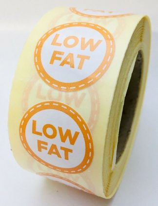Low Fat Labels - 25mm diameter
